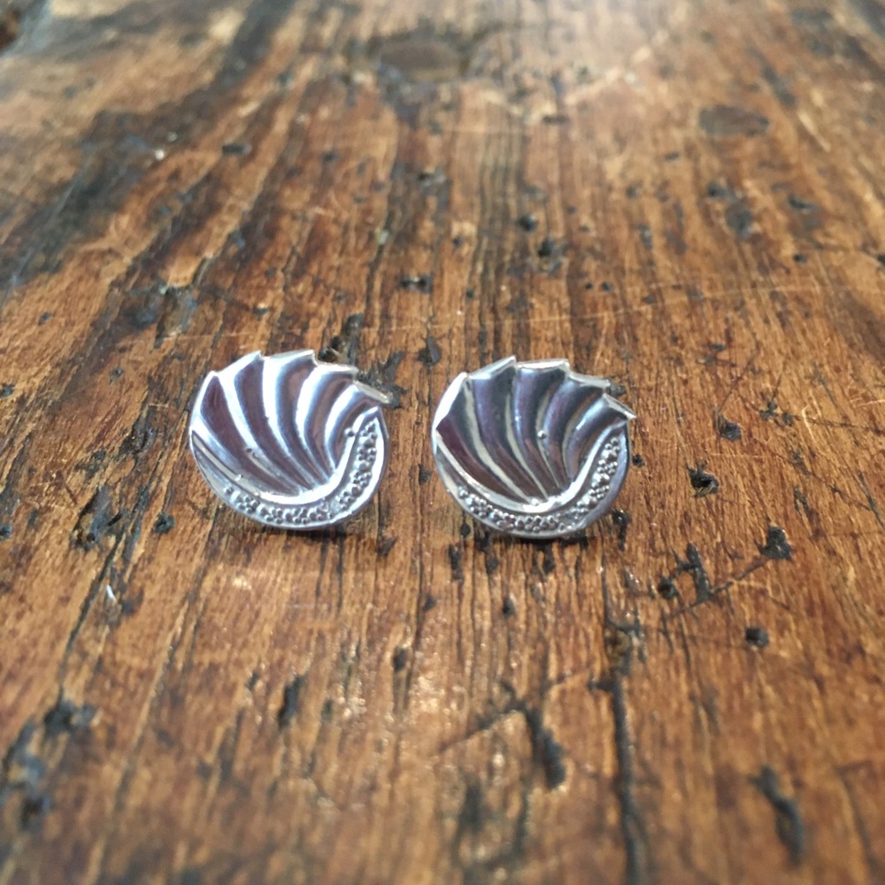 Silver Earrings with cz